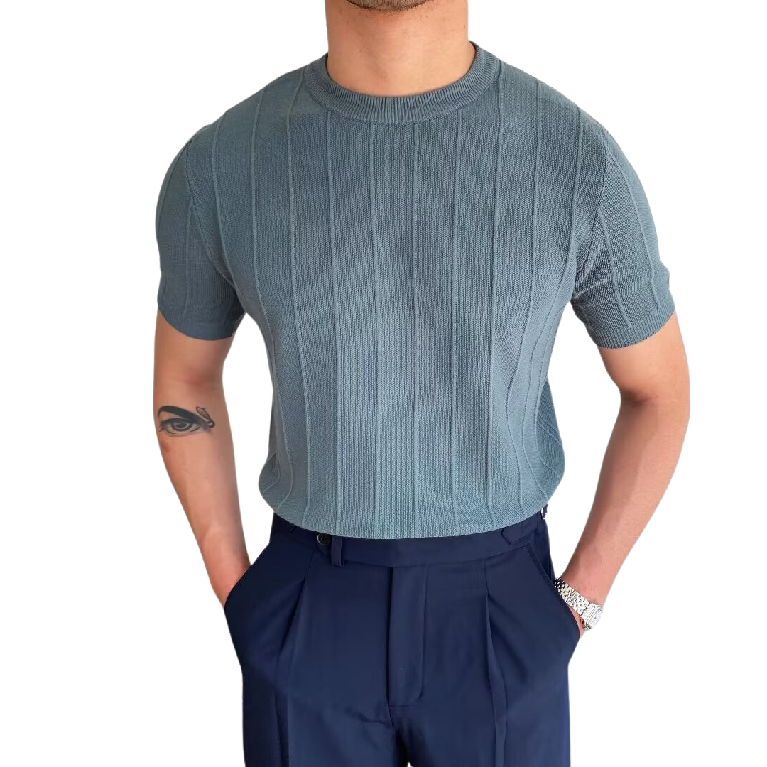 Laarhoven™ | Geribbeld T-shirt